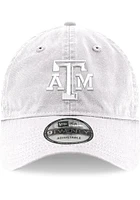 New Era Texas A&M Aggies Maroon UV Tonal Core Classic 9TWENTY Adjustable Hat - White