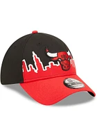 New Era Chicago Bulls Mens Black 2022 Tip Off 39THIRTY Flex Hat