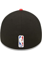 New Era Chicago Bulls Mens Black 2022 Tip Off 39THIRTY Flex Hat