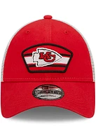 New Era Kansas City Chiefs Logo Patch 9FORTY Adjustable Hat - Red