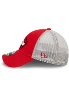 New Era Kansas City Chiefs Logo Patch 9FORTY Adjustable Hat - Red
