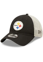 New Era Pittsburgh Steelers Loyal Truck 9TWENTY Adjustable Hat - Black