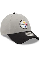 New Era Pittsburgh Steelers The League Adjustable Hat - Grey