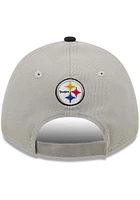 New Era Pittsburgh Steelers The League Adjustable Hat - Grey