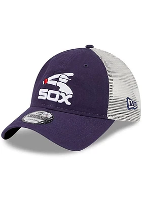 New Era Chicago White Sox Loyal Truck 9TWENTY Adjustable Hat - Blue