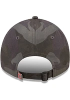 New Era Cleveland Guardians Camo Core Classic 9TWENTY 2.0 Adjustable Hat - Black
