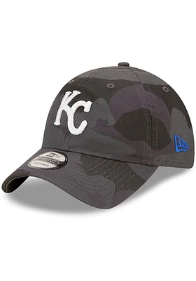 New Era Kansas City Royals Camo Core Classic 9TWENTY 2.0 Classic Adjustable Hat - Black