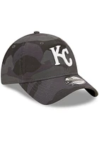 New Era Kansas City Royals Camo Core Classic 9TWENTY 2.0 Classic Adjustable Hat - Black