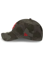 New Era St Louis Cardinals Camo Core Classic 9TWENTY 2.0 Adjustable Hat - Black