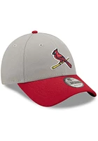 New Era St Louis Cardinals The League Adjustable Hat - Grey