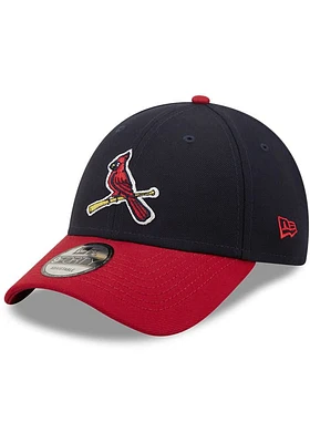 New Era St Louis Cardinals The League Premium Adjustable Hat - Navy Blue