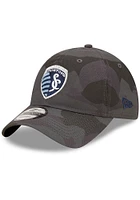 New Era Sporting Kansas City Camo Core Classic 9TWENTY 2.0 Adjustable Hat - Black