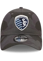 New Era Sporting Kansas City Camo Core Classic 9TWENTY 2.0 Adjustable Hat - Black