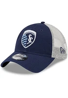 New Era Sporting Kansas City Loyal Truck 9TWENTY Adjustable Hat - Navy Blue