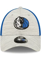 New Era Dallas Mavericks Active 9FORTY Adjustable Hat - Grey