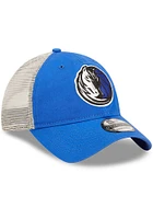 New Era Dallas Mavericks Loyal Truck 9TWENTY Adjustable Hat - Blue