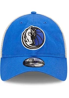 New Era Dallas Mavericks Loyal Truck 9TWENTY Adjustable Hat - Blue
