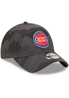 New Era Detroit Pistons Camo Core Classic 9TWENTY 2.0 Adjustable Hat - Black