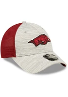 New Era Arkansas Razorbacks Active 9FORTY Adjustable Hat - Grey