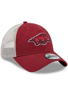 New Era Arkansas Razorbacks Loyal Truck 9TWENTY Adjustable Hat - Maroon