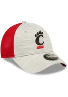 New Era Cincinnati Bearcats Active 9FORTY Adjustable Hat - Grey