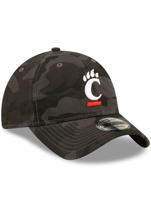 New Era Cincinnati Bearcats Camo Core Classic 9TWENTY 2.0 Adjustable Hat - Black