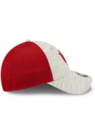 New Era Indiana Hoosiers Active 9FORTY Adjustable Hat - Grey