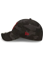 New Era Indiana Hoosiers Camo Core Classic 9TWENTY 2.0 Adjustable Hat - Black