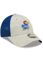 New Era Kansas Jayhawks Active 9FORTY Adjustable Hat - Grey
