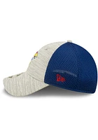 New Era Kansas Jayhawks Active 9FORTY Adjustable Hat - Grey