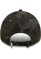 New Era Kansas Jayhawks Camo Core Classic 9TWENTY 2.0 Adjustable Hat - Black