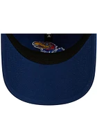 New Era Kansas Jayhawks Core Classic 2.0 Adjustable Hat - Blue