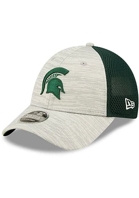 New Era Michigan State Spartans Active 9FORTY Adjustable Hat - Grey
