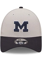 New Era Michigan Wolverines The League Adjustable Hat - Grey