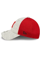 New Era Nebraska Cornhuskers Active 9FORTY Adjustable Hat - Grey