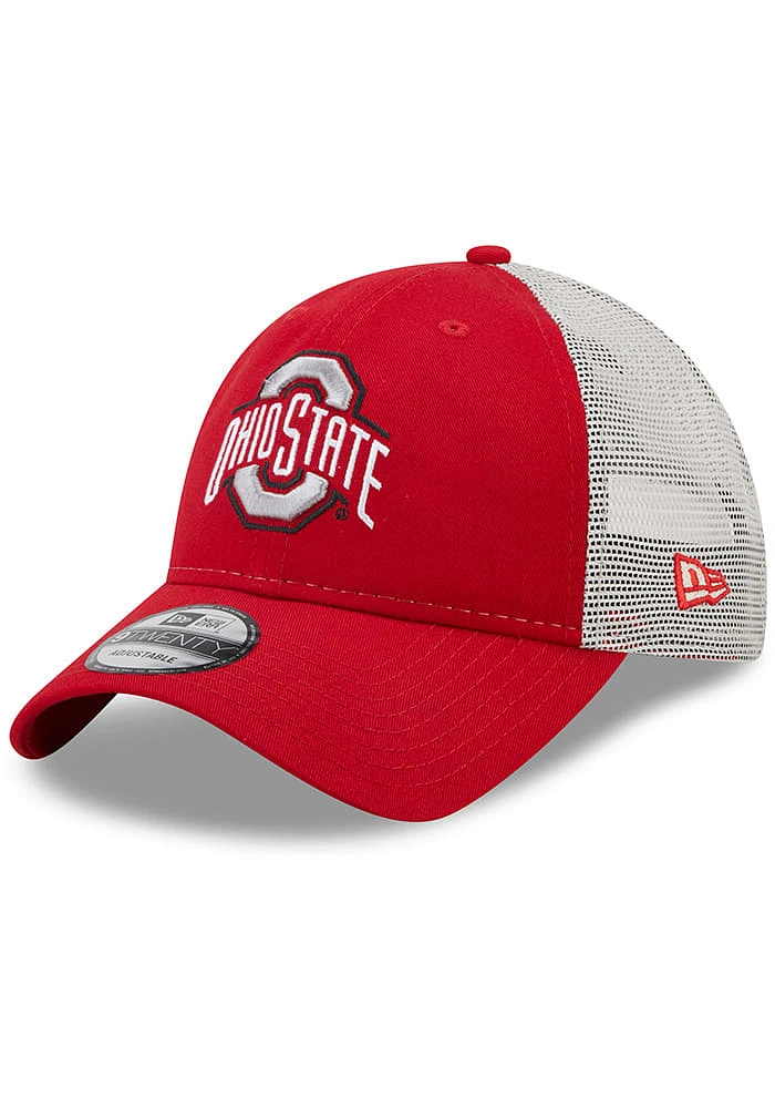 New Era Ohio State Buckeyes Loyal Truck 9TWENTY Adjustable Hat - Red