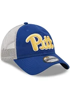 New Era Pitt Panthers Loyal Truck 9TWENTY Adjustable Hat - Blue