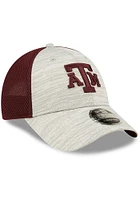 New Era Texas A&M Aggies Active 9FORTY Adjustable Hat - Grey