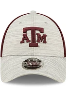 New Era Texas A&M Aggies Active 9FORTY Adjustable Hat - Grey