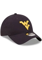 New Era West Virginia Mountaineers Core Classic 2.0 Adjustable Hat - Navy Blue