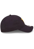 New Era West Virginia Mountaineers Core Classic 2.0 Adjustable Hat - Navy Blue