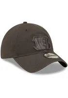 New Era Cincinnati Bengals Core Classic 2.0 Adjustable Hat - Grey