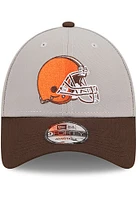 New Era Cleveland Browns The League Adjustable Hat - Grey