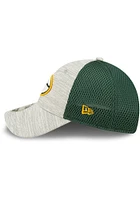 New Era Green Bay Packers Active 9FORTY Adjustable Hat - Grey