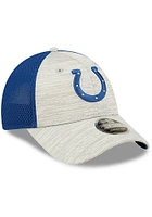 New Era Indianapolis Colts Active 9FORTY Adjustable Hat - Grey