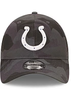 New Era Indianapolis Colts Camo Core Classic 9TWENTY 2.0 Adjustable Hat - Black