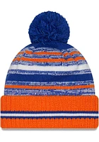 New Era FC Cincinnati Blue Sport Pom Mens Knit Hat