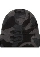 New Era Sporting Kansas City Black Camo Cuff Mens Knit Hat