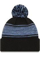 New Era Sporting Kansas City Black Chilled Pom Mens Knit Hat