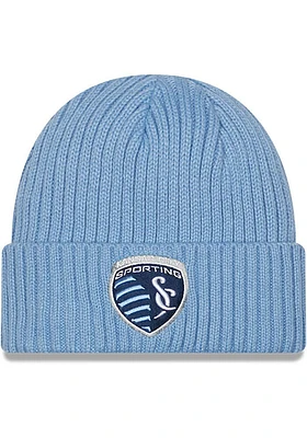 New Era Sporting Kansas City Light Blue Core Classic Mens Knit Hat